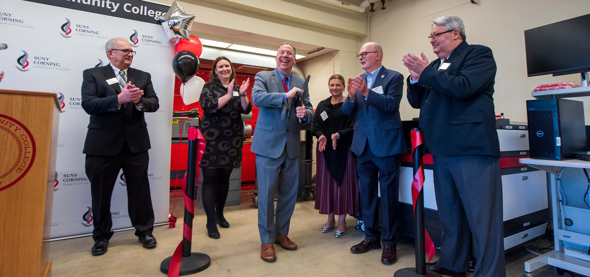 SUNY CCC Makerspace Ribbon Cutting